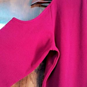 Price Drop On Sale Branded Maroon Midi Dress