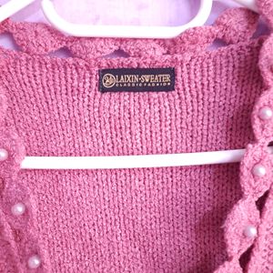 Pink Knitted Sweater