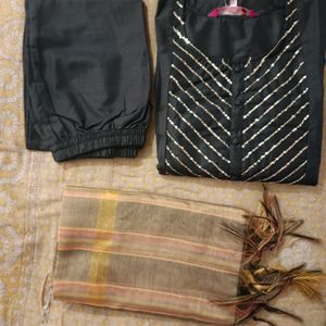 Women's Kurta Pant Duppata