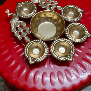 Decorative Diya In Metal