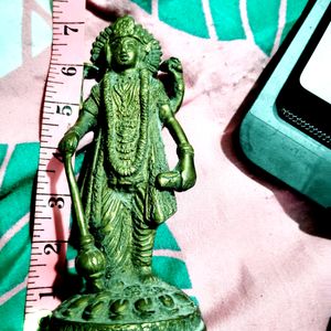 Brass Mahavishnu1kg(Guruvayoorappan