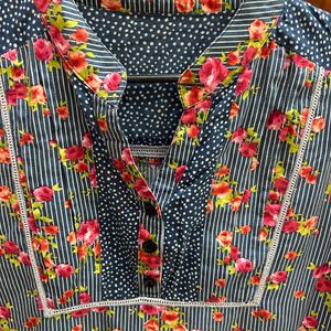 Smart Floral Formal Shirt