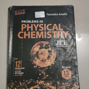 Avasthi Problems In Physical Chemistry IIT Jee