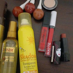 Haircare And Makeup Items