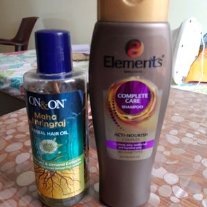 Combo Oil N Sampoo& Conditioner