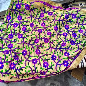 Fulkari Dupatta Heavy Size