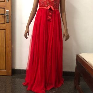 Red Long Gown