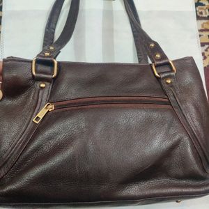 New Leather Women Hand Bag In Brown Color