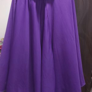 Beautiful Full Flared Purple 💜 Skirt