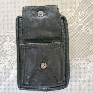 Samsonite Black Leather Pouch