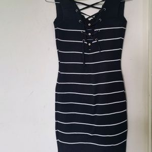 Black Party+Casual Bodycon Dress