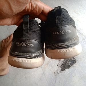 Redtape Black Shoes