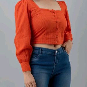 Puff Sleeves Top