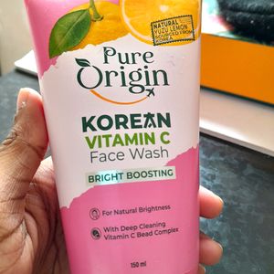 Korean Pure Origin yuzu Lemon face Wash