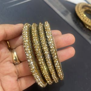 Golden Heavy Bangles