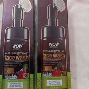 Wow Apple Cider Vinegar Foming Face Wash