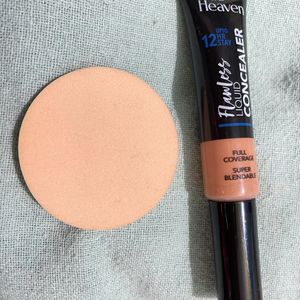 Blue Heaven Full Coverage Liquid Concealer- Cream