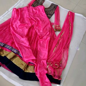 Anarkali Kurta Pant Dupatta