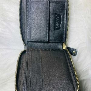 Levi's Black Leather Wallet