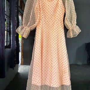 Polka Dot a Midi Dress