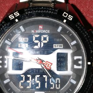 MEN NAVI FORCE BRANDED WATCH