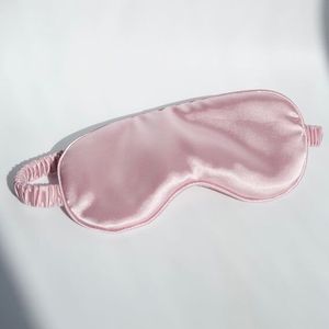 Pink Satin Sleeping Mask