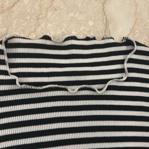 Striped Crop Top