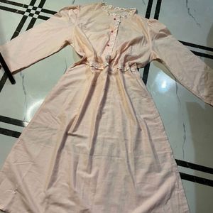 Peach Kurta