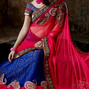 Designer Lehenga Saree