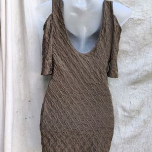 SEXIEST DARK KHAKI COLOUR BODYCON