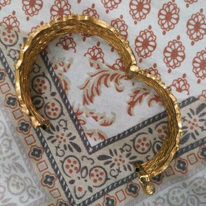 Fancy Golden Colour Bangle