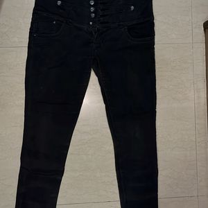 Black High Waisted Jeans