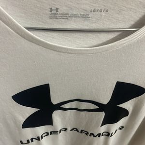 Under Armour White T Shirt