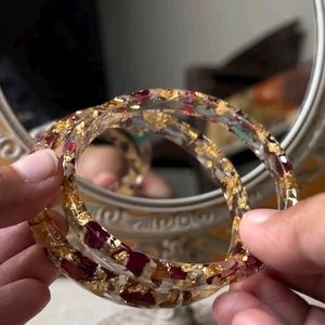 Resin Bangles Customized