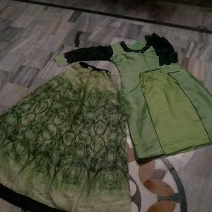 Gown Set Green