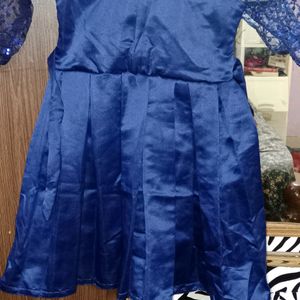 Navy Blue Frock