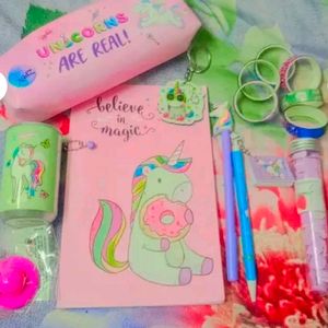 16 Pieces Of Unicorn Stationary Gifting Purpose