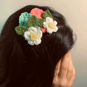 Crochet Hair Clips