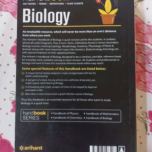 Arihant NEET biology Handbook