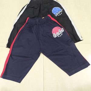 New unused Cotton 3/4 Pants For Kids four pieces