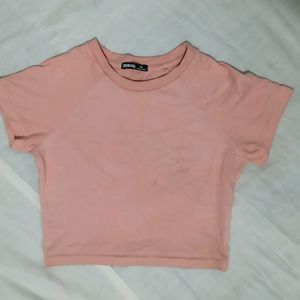 Pink Baby Tee Women