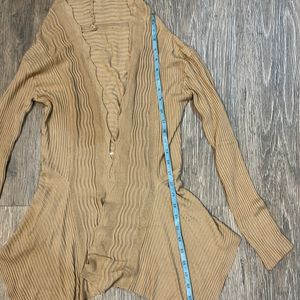 Women Ribbed Shrug