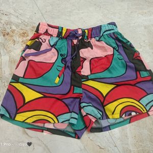 Colourful Printed Shorts