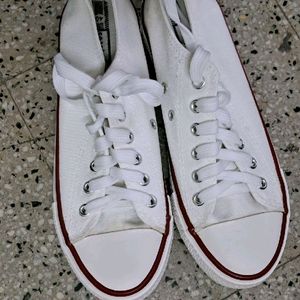 White Converse Shoes