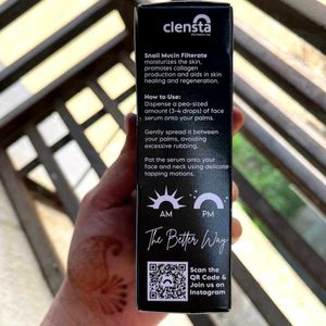 Clensta Snail 96 Mucin Skin Repair Face Serum