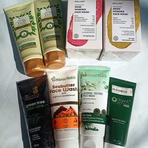 8 Pcs Facewash Combo (All New)