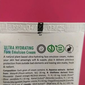 Ultra Hydrating Face Emulsion Cream