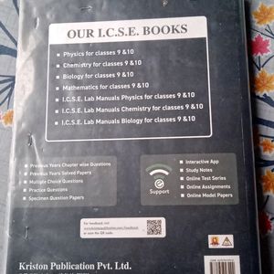 I.C.S.E Discovery Mathematics Book For 10th Class