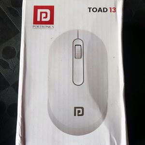 Portronics Wireless Optical Mouse White