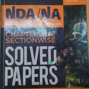 NDA Chapterwise Sectionwise Solved Papers